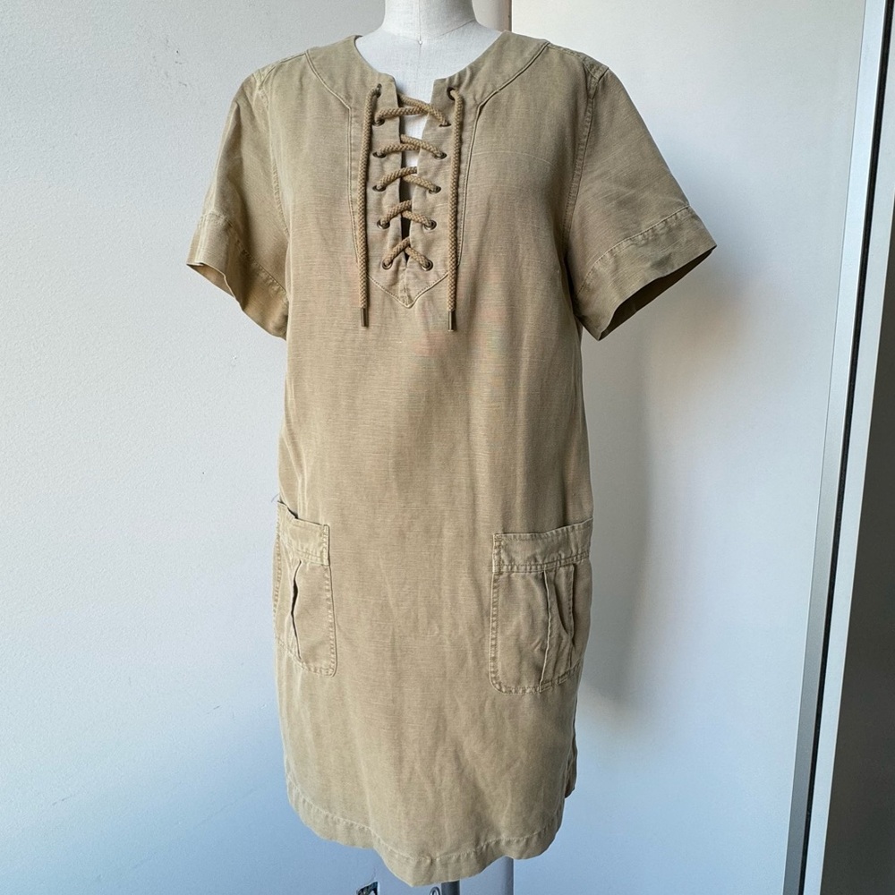 J Crew Dress front pockets sz 8